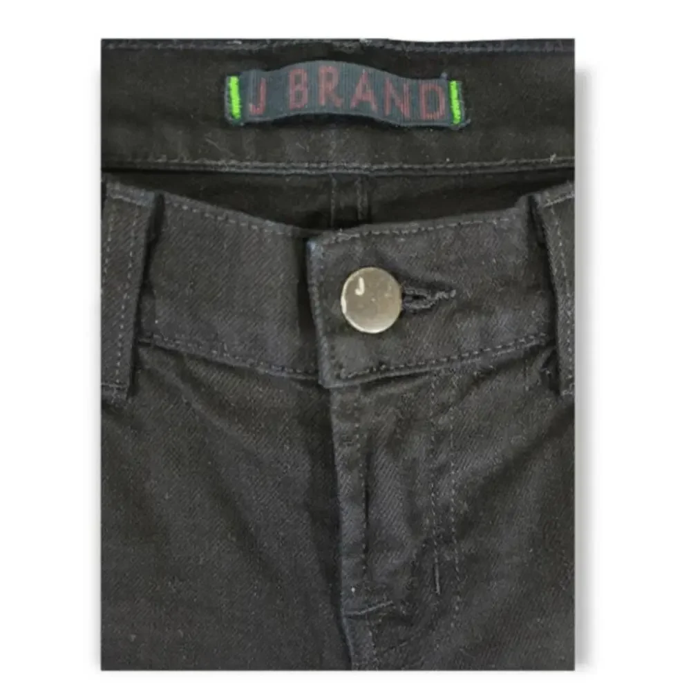 J Brand Jett Pencil Skinny Jeans Women's 26 Black‎